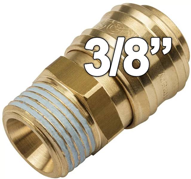 SZYBKOZŁĄCZE 3/8" GWINT ZEWNĘTRZNY 26KA