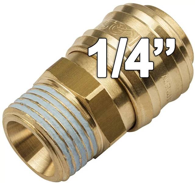SZYBKOZŁĄCZE 1/4" GWINT ZEWNĘTRZNY 26KA