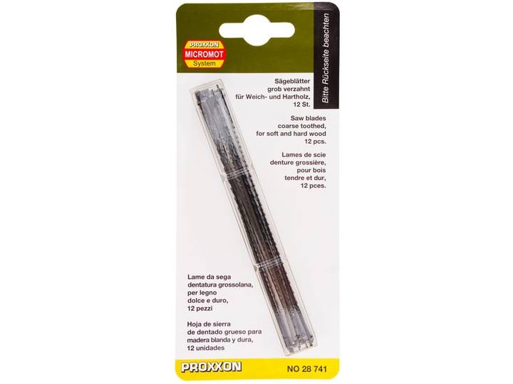 PROXXON 28741 Brzeszczoty do drewna 10Z 12szt.