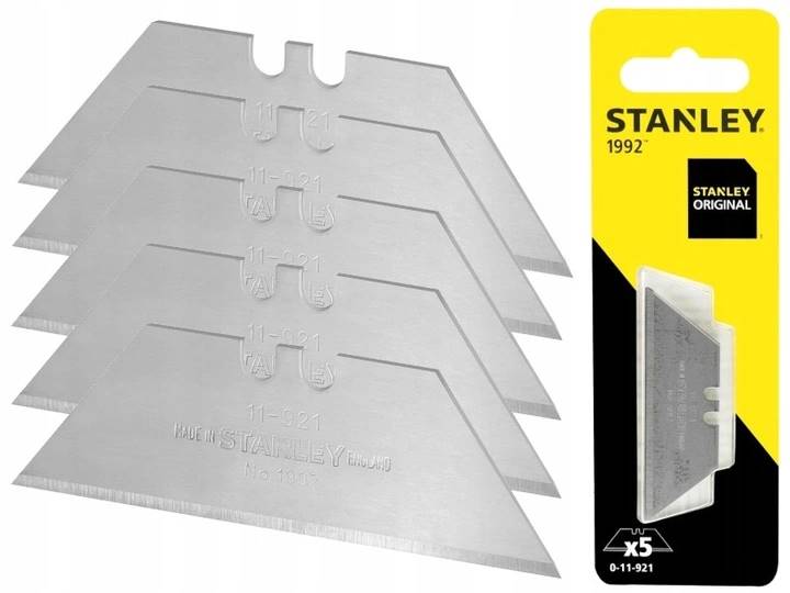 Ostrza trapezowe 62mm typ 1992 [x5 szt.] STANLEY
