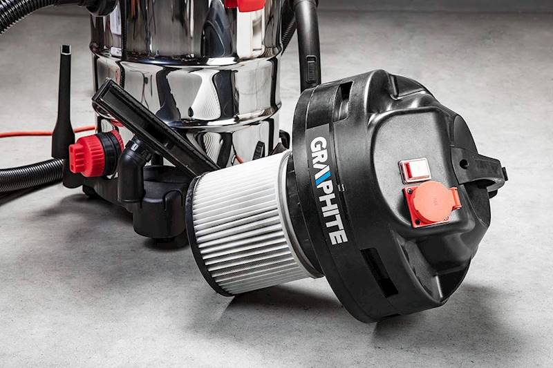 Odkurzacz warsztatowy 1500W 30l GRAPHITE