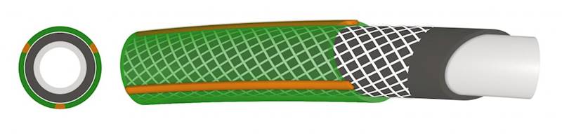 WĄŻ OGRODOWY 1/2" 15m GREENBOS PLUS