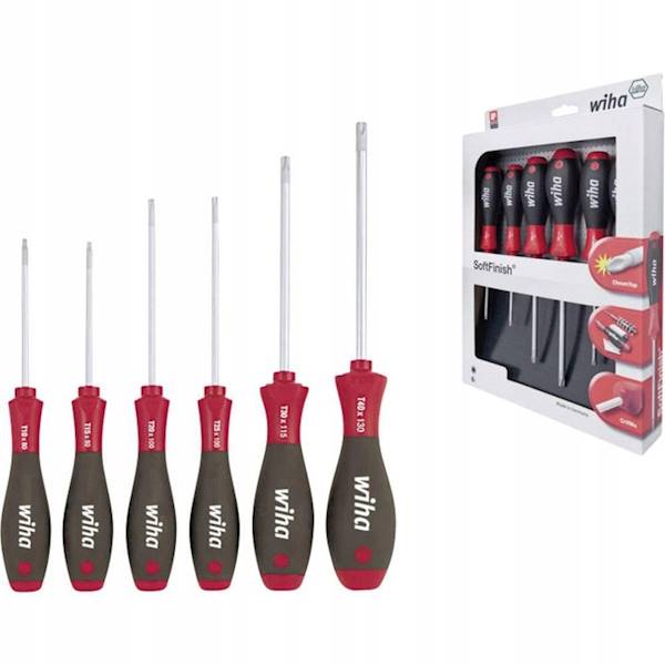 ZESTAW WKRĘTAKÓW 6-CZĘŚCIOWYCH TORX WIHA