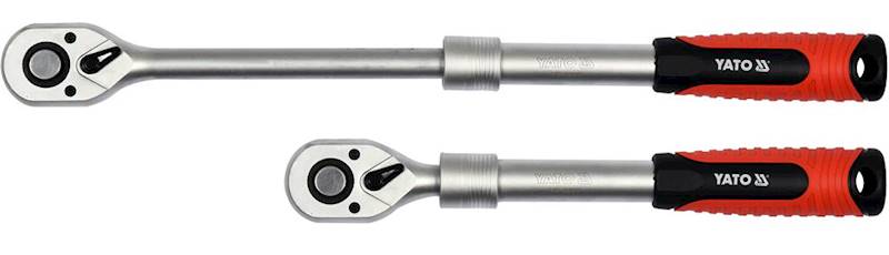 Grzechotka teleskopowa 1/2" 305-445mm YATO