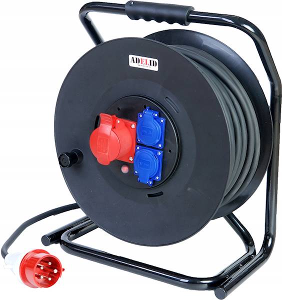 PRZEDŁUŻACZ BĘBNOWY SIŁOWY 25m 3x2,5mm 230/400V