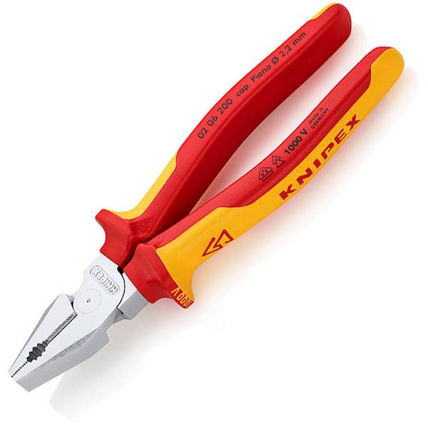 KNIPEX 02 06 200 Kombinerki uniwersalne VDE 200mm