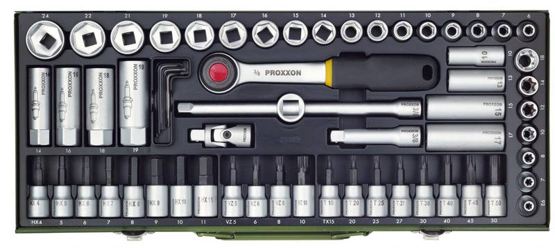 PROXXON 23112 Zestaw kluczy nasadowych 3/8''