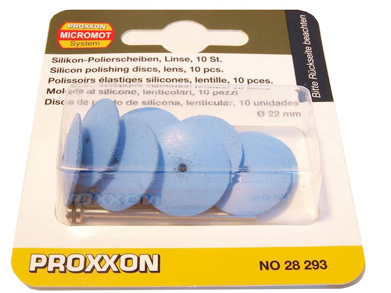 PROXXON 28293 Polerki silikonowe soczewki [10szt]