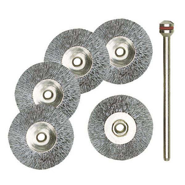 PROXXON 28956 Szczotki druciane INOX 22mm [5szt.]