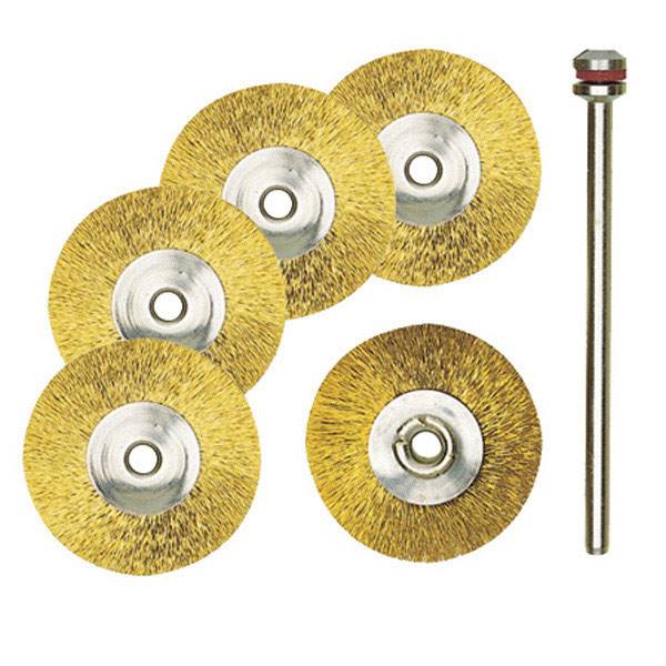 PROXXON 28962 Szczotki mosiężne 22mm [5szt.]