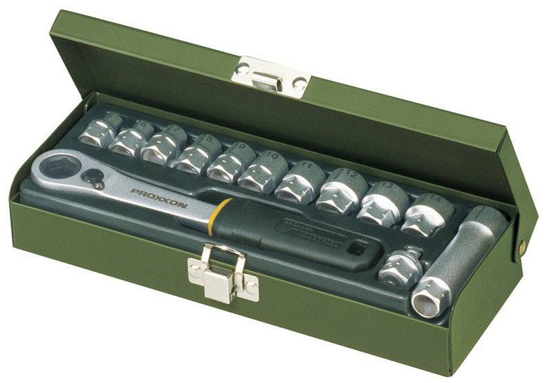 PROXXON 23602 Zestaw nasadek przelotowych 1/4''