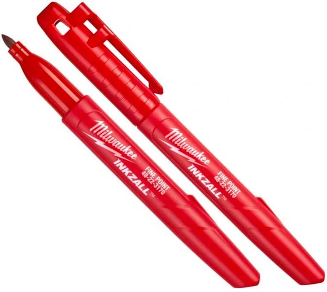 Marker INKZALL / CZERWONY 1mm