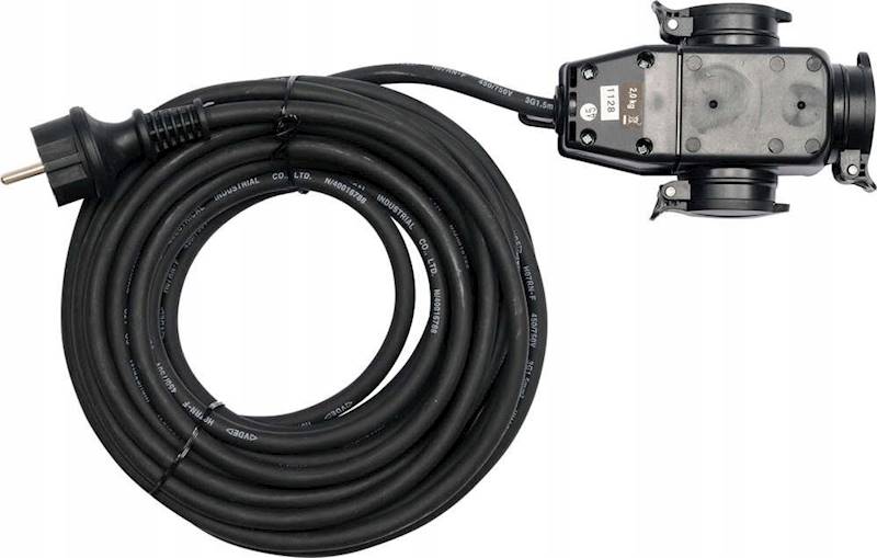 PRZEDŁUŻCZ PRZEWÓD Z ROZDZIELACZEEM 10M 3GI,5MM 