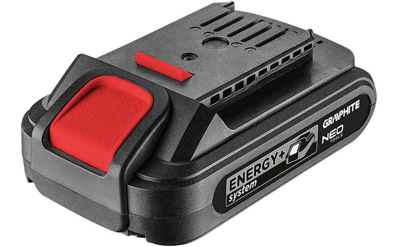Akumulator ENERGY+18V Li-Ion 2,0Ah GRAPHITE