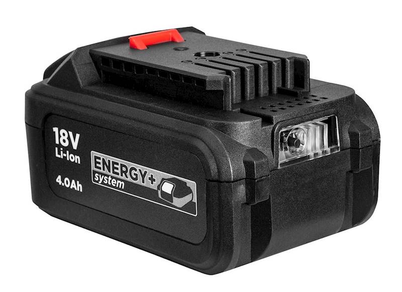 Akumulator ENERGY+18V Li-Ion 4,0Ah GRAPHITE