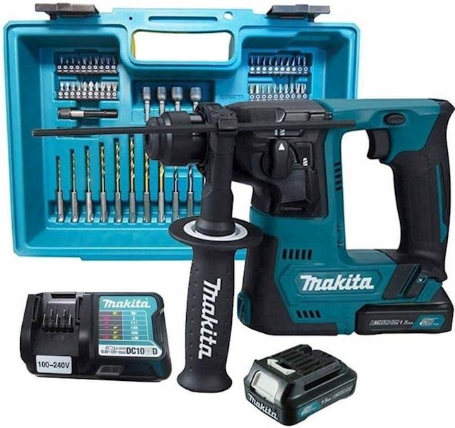 MAKITA HR140D WYE1 Młotowiertarka aku.12V 2x 1,5Ah