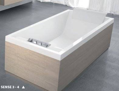 Panel boczny do wanny Sense 80cm z zest. mont.