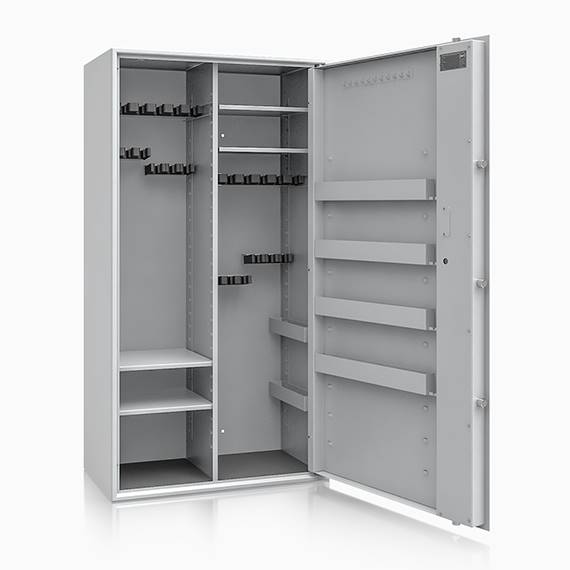 Szafa na broń długą Siegen MAX KOMBI 500087 .5 KL na klucz w klasie S1