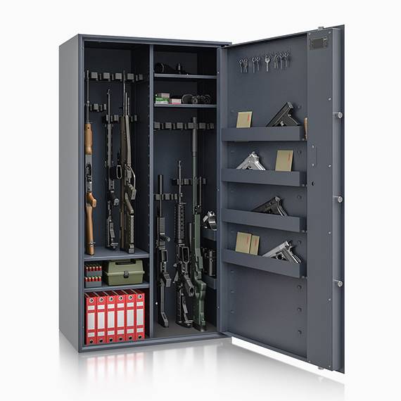 Siegen MAX KOMBI klasa S1 IMP 500087 .5 E zam. ELEKTRONICZNY Szafa na broń długą