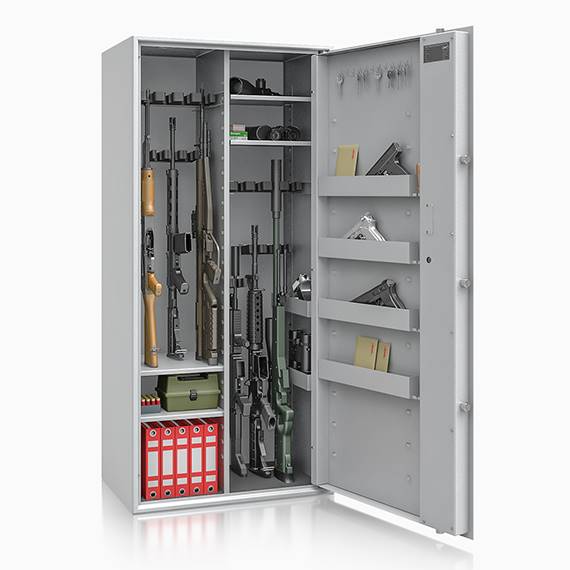 Siegen MAX KOMBI klasa S1 IMP 500086 .5 E zam. ELEKTRONICZNY Szafa na broń długą