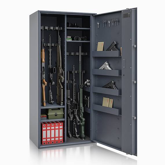 Siegen MAX KOMBI klasa S1 IMP 500086 .5 E zam. ELEKTRONICZNY Szafa na broń długą