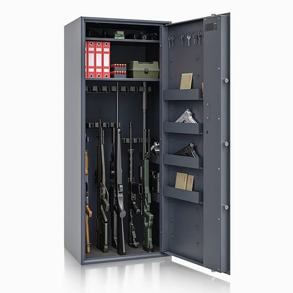 Szafa Sejf na broń długą Siegen MAX 500084 .0 E elektronik w klasie S1