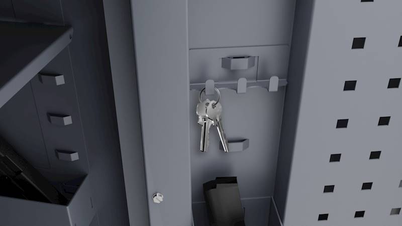 ARSENAŁ 1243 KL FLEX COMBI KL. S1 - CERTYFIKAT Szafa na broń