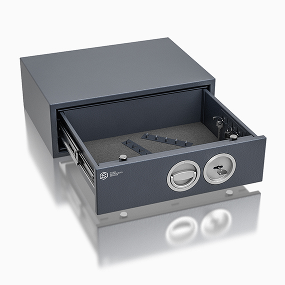 SZUFLADA NA BROŃ SIEGEN D klasa S1 IMP 500150.KL ZAMEK KLUCZOWY