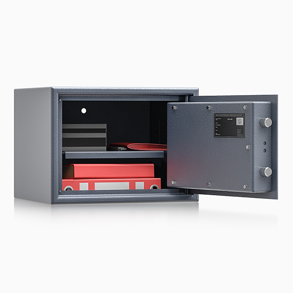 Sejf KL. S1 na broń wartości, dokumenty 25x34x28 cm ADORF 331002. KL na zamek kluczowy