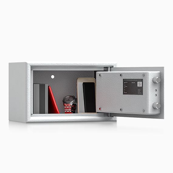 Sejf KL. S1 na broń wartości, dokumenty 20x32x20 cm ADORF 331000. EL na zamek elektroniczny