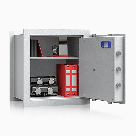 Sejf ścienny do wmurowania klasy I  30010 | FRANKFURT KL (530 x 490 x 387mm; 69,00kg)