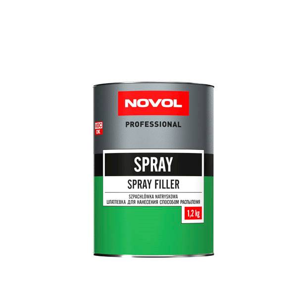 NOVOL SZPACHLÓWKA  NATRYSKOWA SPRAY 0.8L