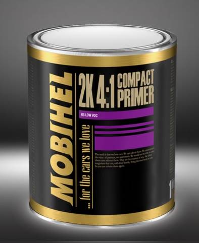 MOBIHEL PODKŁAD 2K HS 4:1 KOMPAKTPRIMER 3.5L SZARY