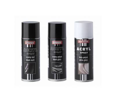 TROTON SPRAY CZARNY POŁYSK AKRYL 400ML
