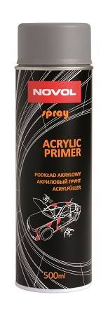 NOVOL SPRAY AKRYLIC PRIMER 500ML 1K SZARY