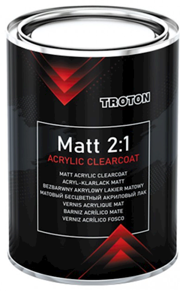 TROTON LAKIER BEZBARWNY 2:1 MATT 1L
