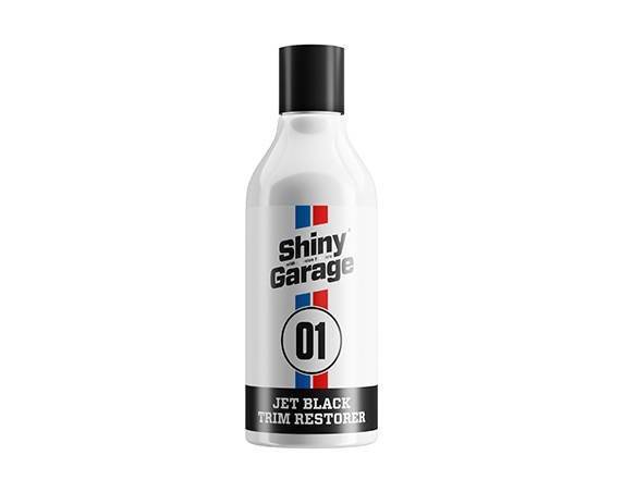 SHINY GARAGE JET BLACK EXTERIOR TRIM REST. 500ML