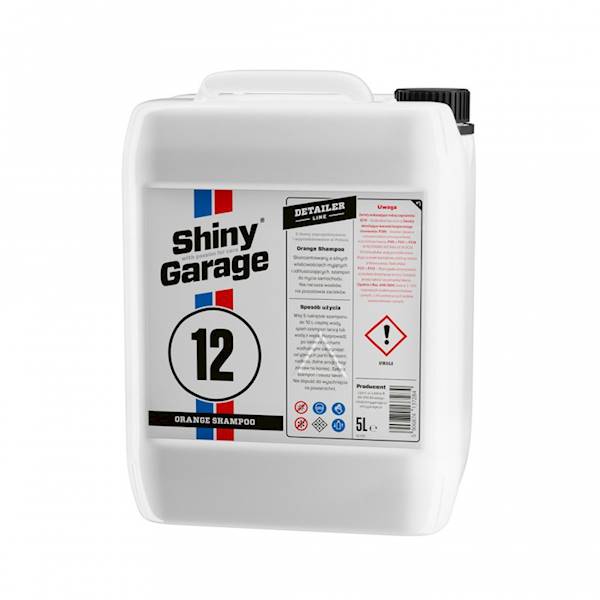 SHINY GARAGE ORANGE CAR SHAMPOO 5L