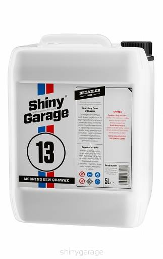 SHINY GARAGE MORNING DEW QD 5L