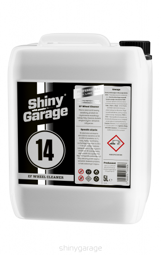 SHINY GARAGE EF WHEEL CLEANER 5l PROF LINE