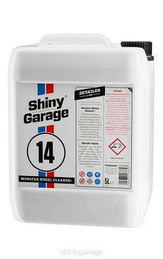 SHINY GARAGE MONSTER WHEEL CLEANER PLUS 5L