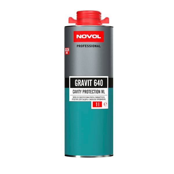 NOVOL GRAVIT 640 ŚR.KONSERWACJI PROFILI ZAMKN. 1L