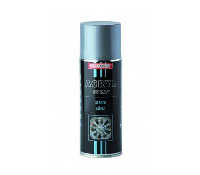 TROTON SPRAY SREBRO AKRYL RAL 9006 400ML