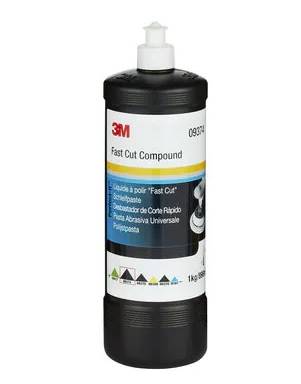 3M 9374 250ML ŚRODEK POLERSKI FAST CUT BIAŁY KOREK