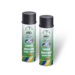 BOLL LAKIER CZARNY POŁYSK SPRAY 500ML