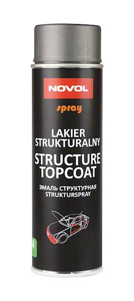 NOVOL SPRAY STRUCTURE TOPCOAT 500ML ANTRACYT