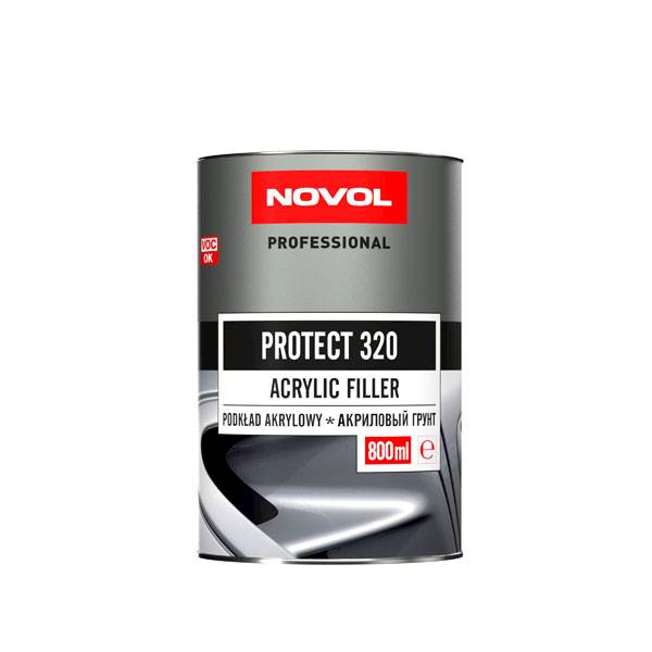 NOVOL PROTECT 320 4+1 0,8l CZARNY