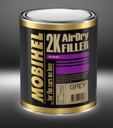 MOBIHEL PODKŁAD 2K HS FILLER AIR DRY  SZARY 1L