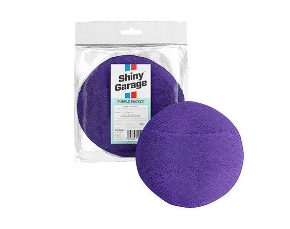 SHINY GARAGE PURPLE POCKET MICORFIBER APPLICATOR 1