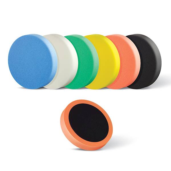 BOLL GĄBKA DO POLEROWANIA  RZEP 25MM POMARAŃCZOWA